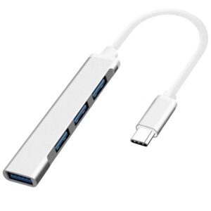 Високоскоростен USB Type C Хъб Combo 4TC, 4 USB порта, USB 3.0