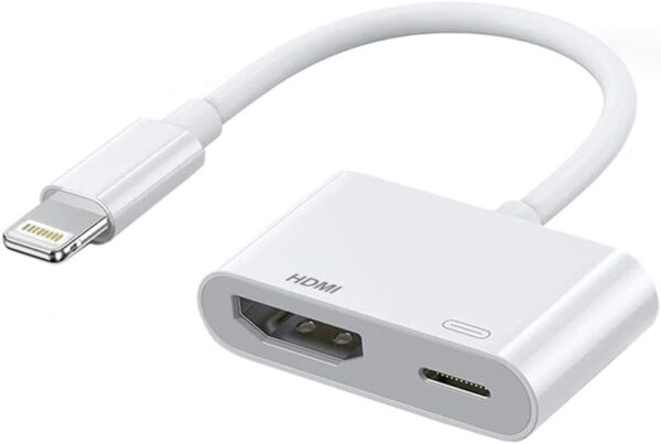 Преходник Lightning към HDMI, Digital AV adapter, Преходник за iPhone, iPad, iPod с Lightning