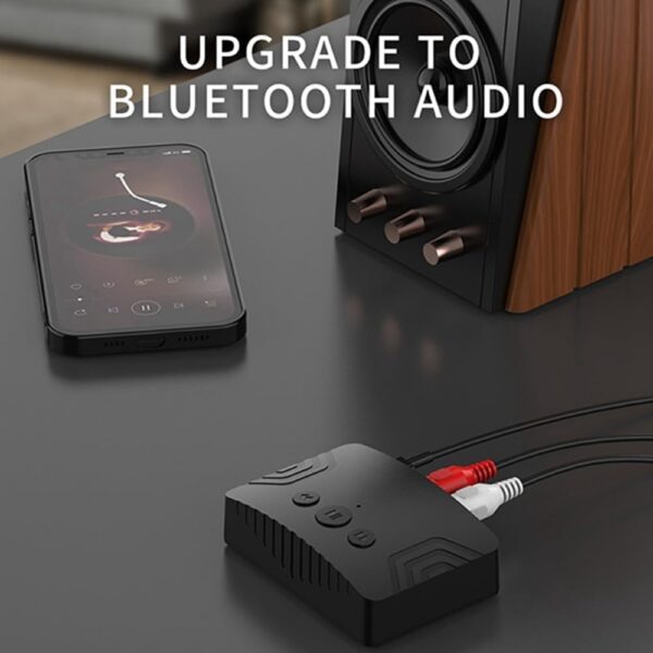 Безжичен приемник и предавател R20 с Bluetooth 5.3, RCA, AUX, USB - Image 8
