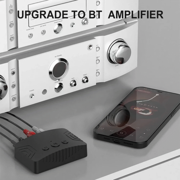 Безжичен приемник и предавател R20 с Bluetooth 5.3, RCA, AUX, USB - Image 7