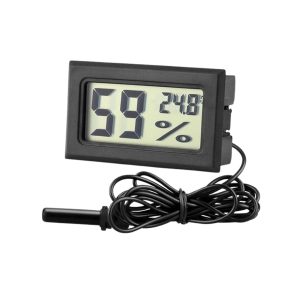 Дигитален термометър и хигрометър с външна сонда 1Tech TX-01 – за инкубатор, терариум и дома